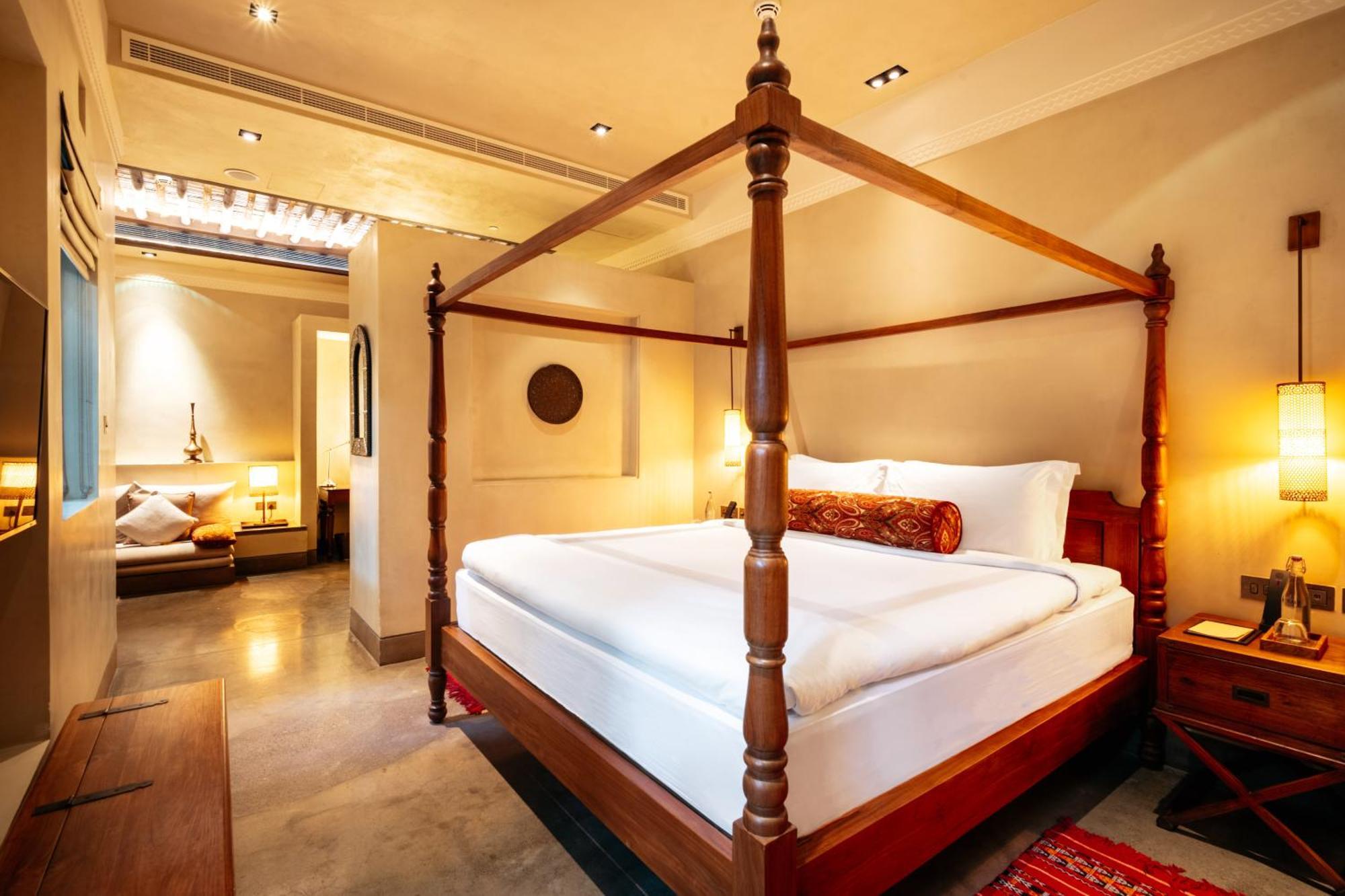 Hotel The Chedi Al Bait, Sharjah Exterior foto A bedroom at the Taj Mahal Palace