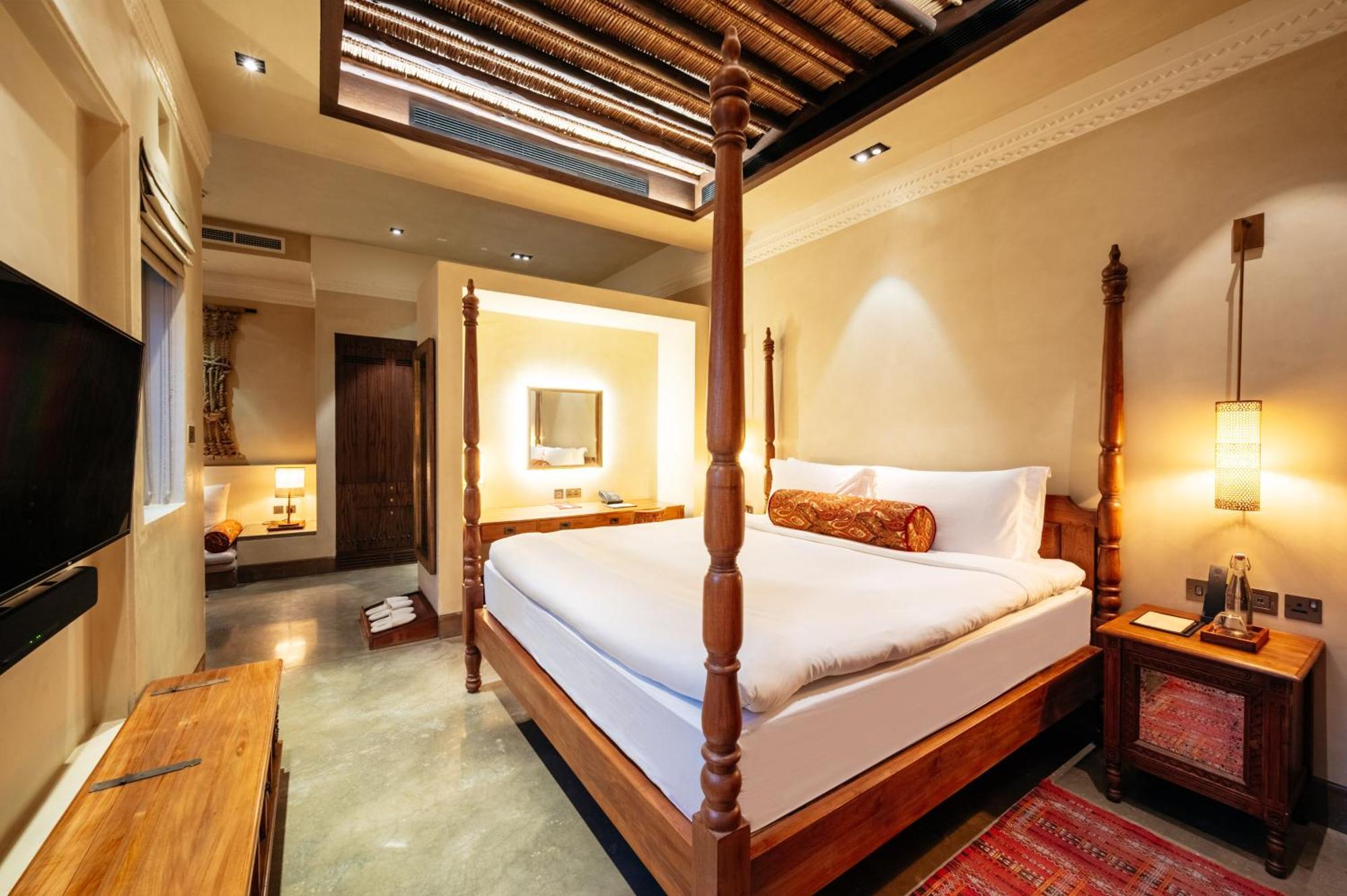 Hotel The Chedi Al Bait, Sharjah Exterior foto A room at the hotel